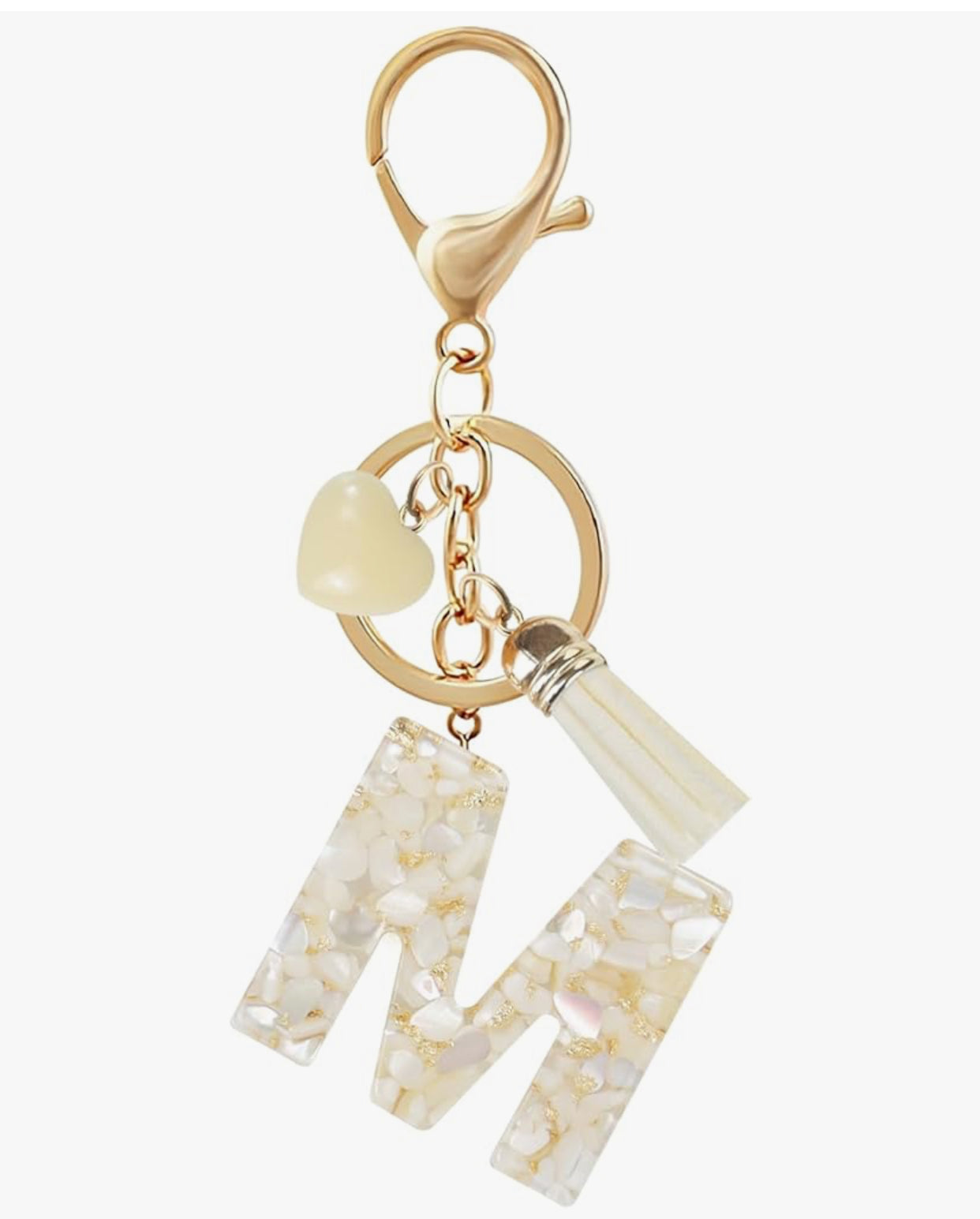 Personalized Letter Keychain