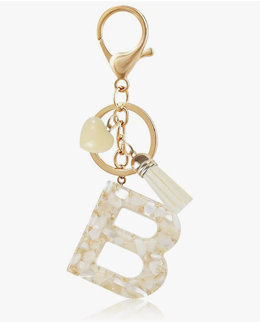 Personalized Letter Keychain
