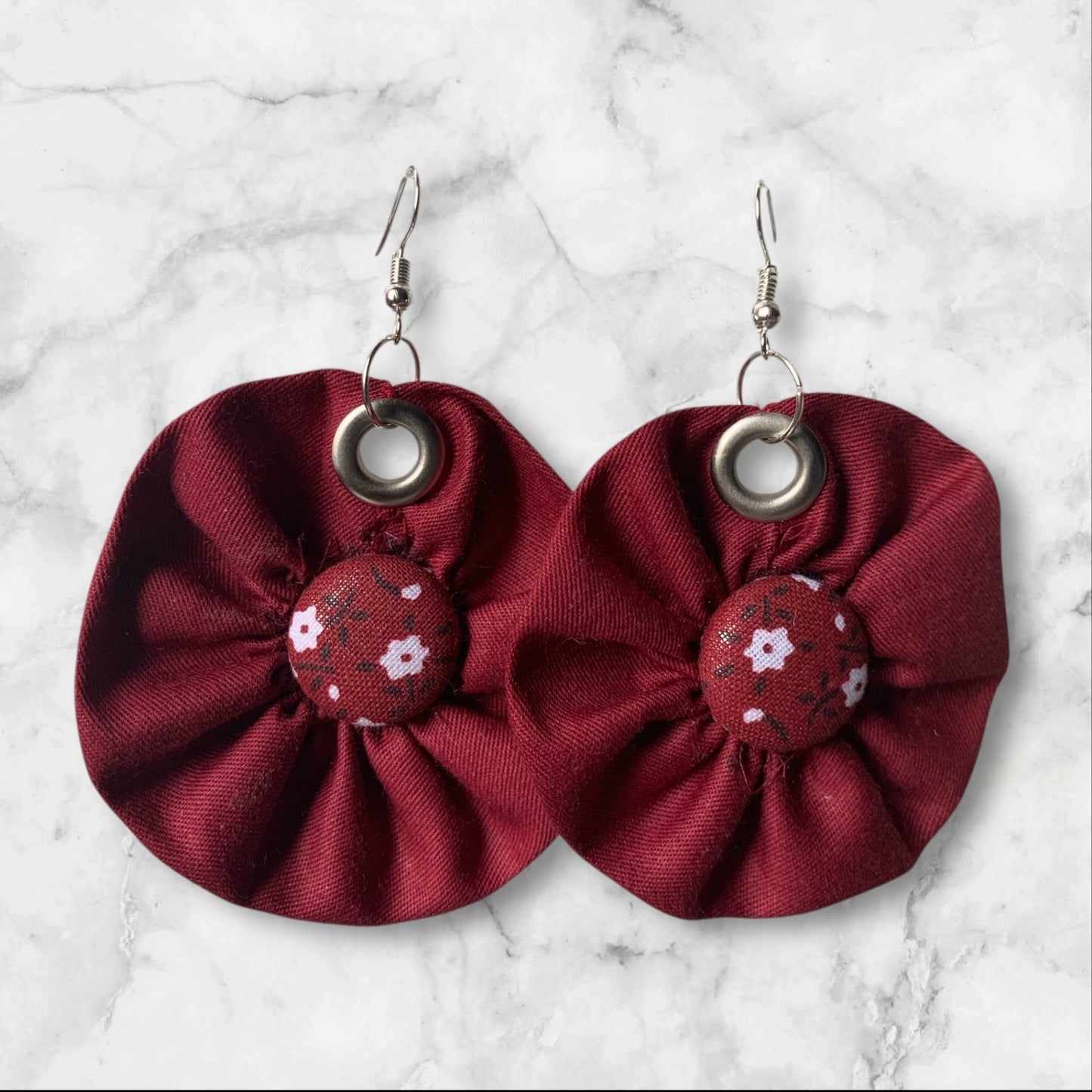 Fabric Earrings