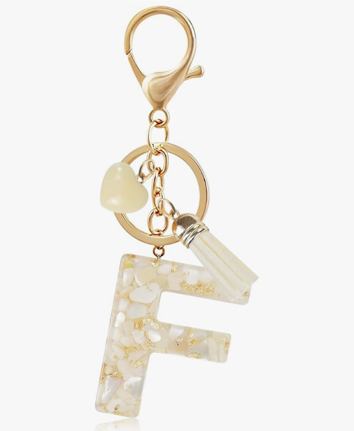 Personalized Letter Keychain