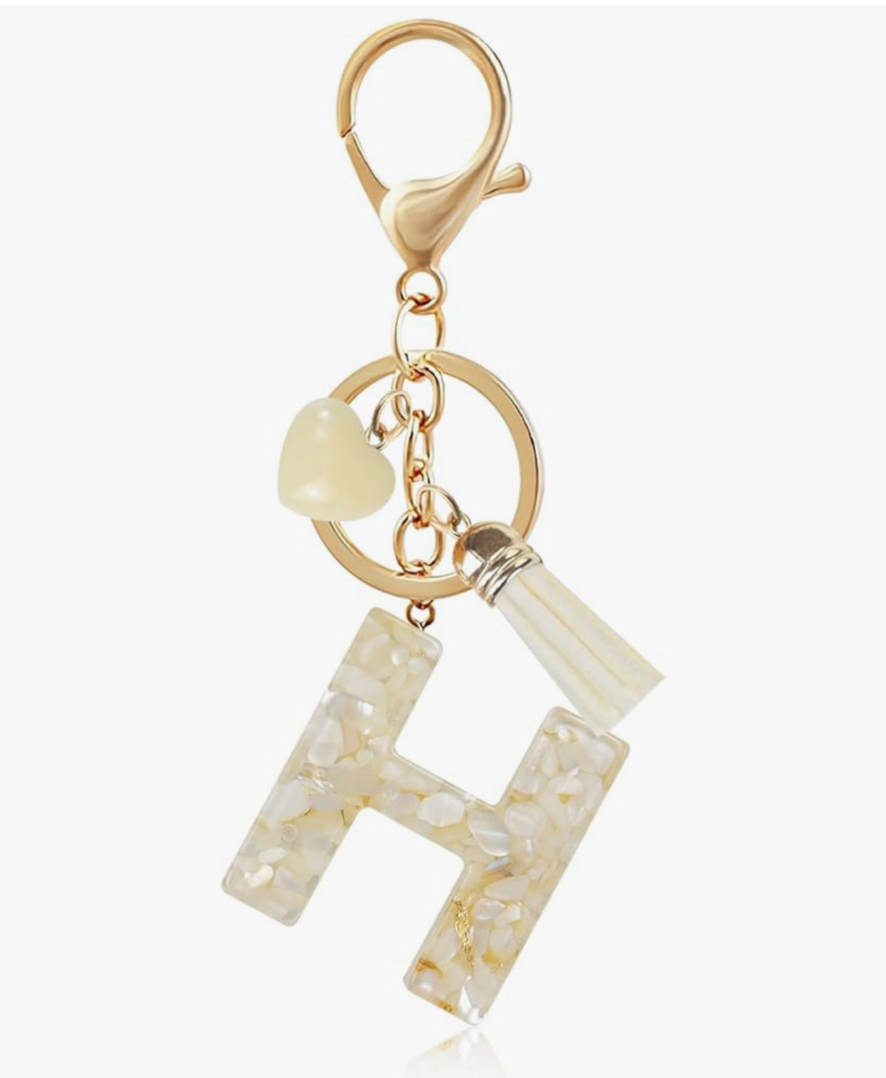 Personalized Letter Keychain