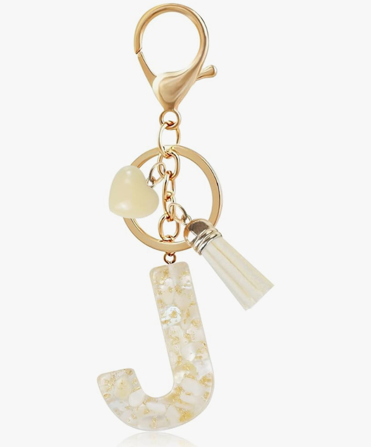 Personalized Letter Keychain