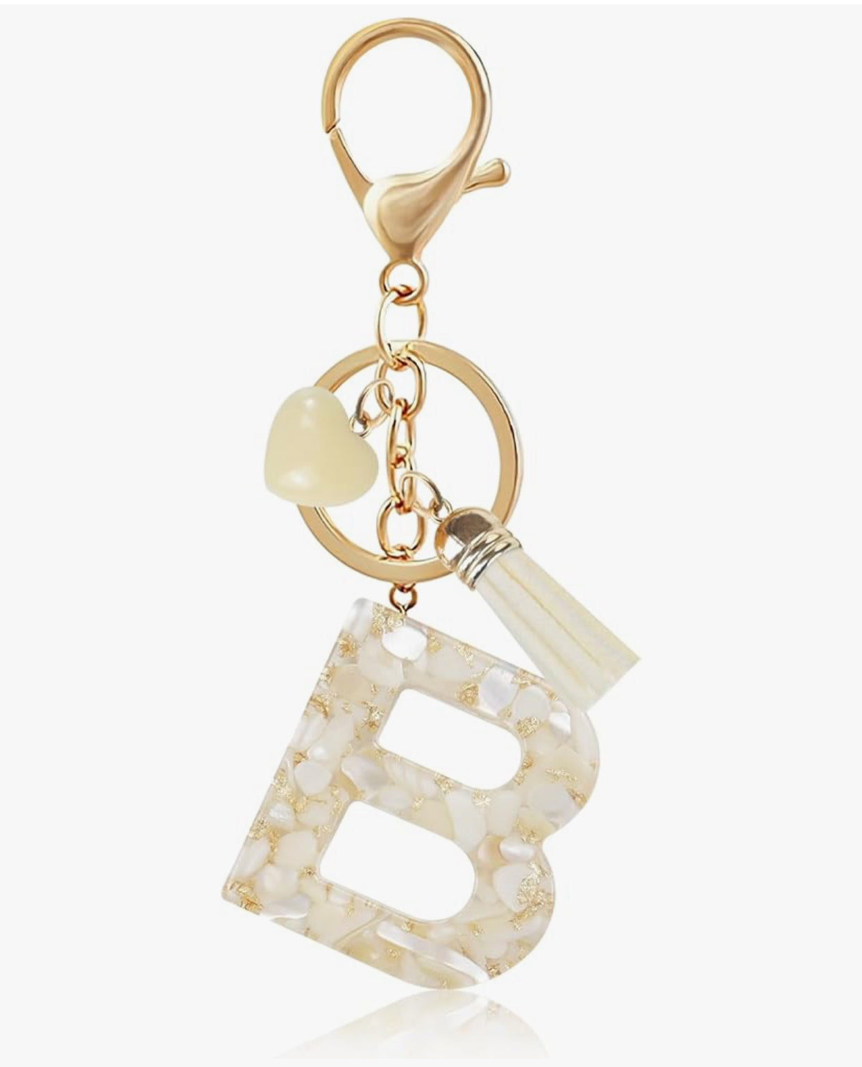 Personalized Letter Keychain