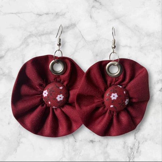 Fabric Earrings