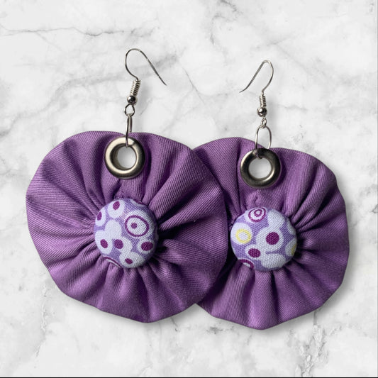 Fabric Earrings