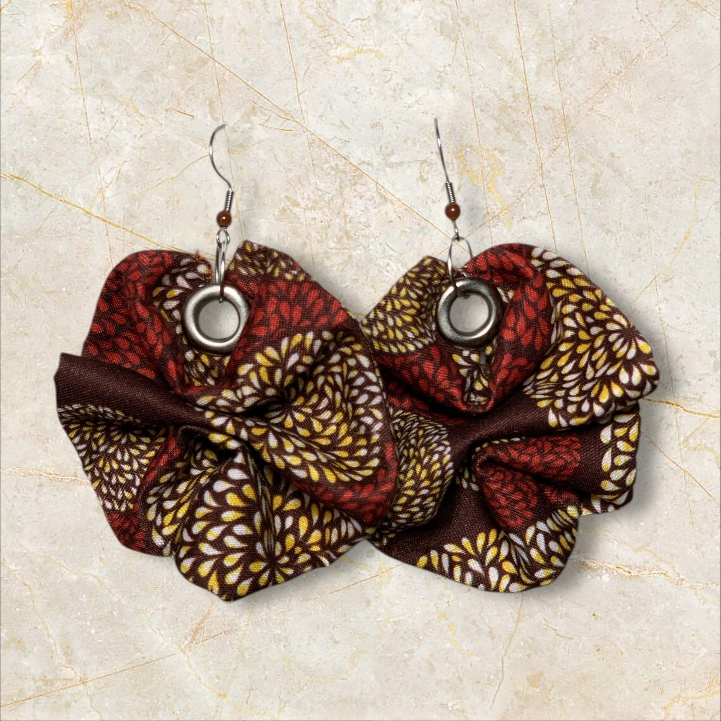 Ankara Fabric Earrings