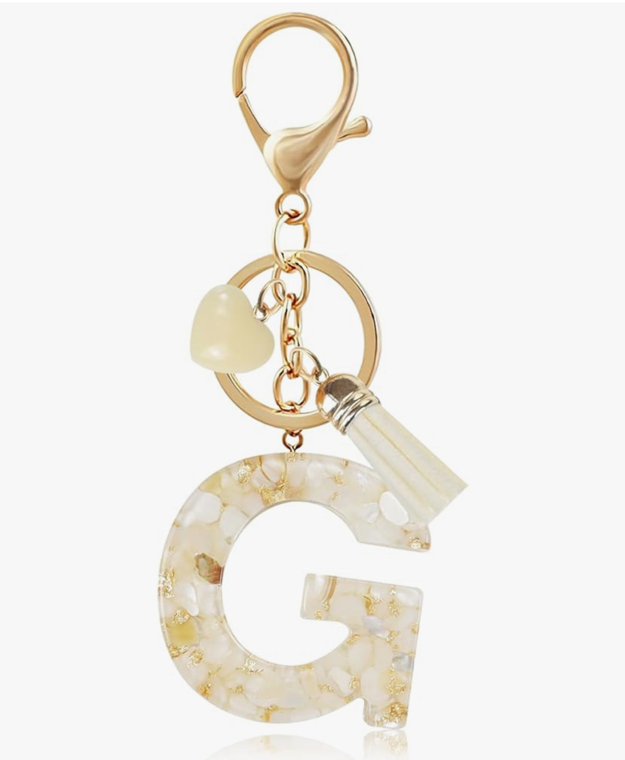 Personalized Letter Keychain
